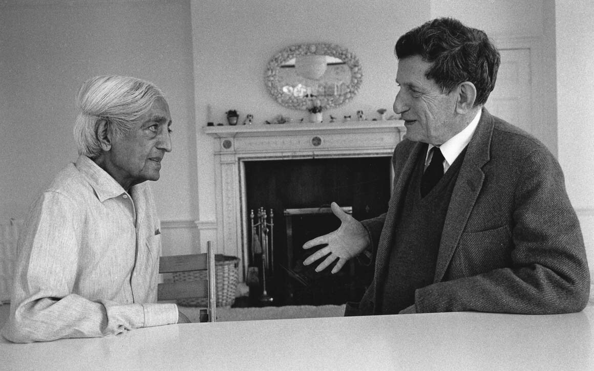 David Bohm and Jiddu Krishnamurti